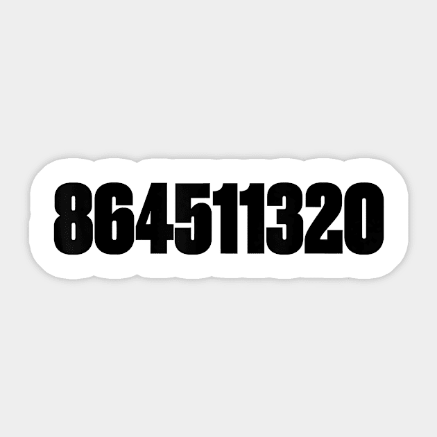 864511320 Shirt Vote Trump Out Election 2020 Anti Trump 8645 Sticker by pyxisapricots